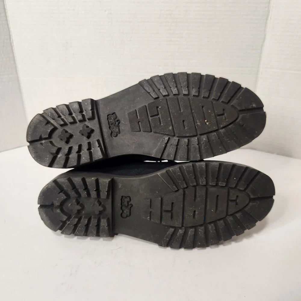 Coach Men's Designer Desert Boot‎ Size 9D Midnight Navy Color
